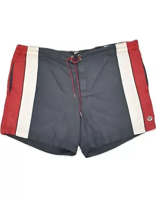 NORTH SAILS Mens Swimming Shorts W36 Large Navy Blue Polyester AA78 • £8.96