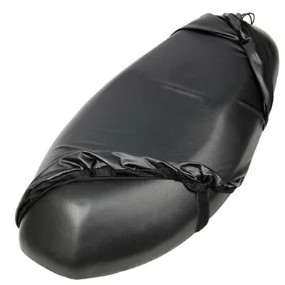 Waterproof Motorcycle Seat Cover TPU Film Sun Protection Saddle Cushion Cover • £12.84