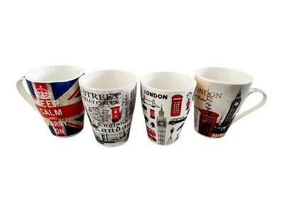 £6.99 • Buy London Souvenir Mugs Tea Coffee Ceramic Landmark Union Jack Individual Gift Box