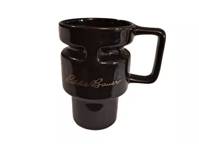 Eddie Bauer Tall Black Ceramic 12 Oz Mug  • $19.99