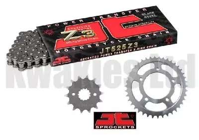 JT Z3 Black X-Ring Chain & Sprockets For Kawasaki Z900RS EJF-ELF Cafe 2018-20 • £86.76