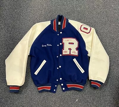 Vintage High School Varsity Jacket Wool/Leather Large (Neff) • $64.99