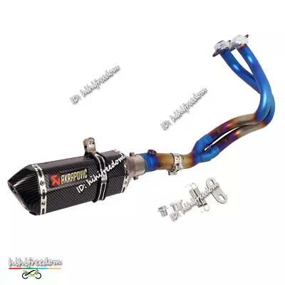 For Kawasaki Ninja 650 Z650 ER6N 2012-2024 Exhaust Header Link Pipe +Muffler 2'' • $222.02