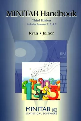 Minitab Handbook Paperback Barbara F. Joiner Brian L. Ryan • $10.69