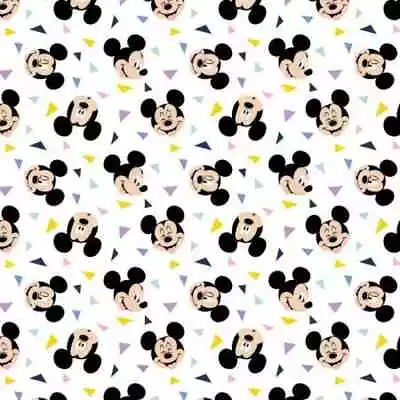 Mickey Mouse FLANNEL Disney White FLANNEL Fabric Cotton • $3.99