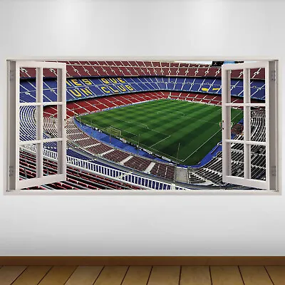 £24.99 • Buy EXTRA LARGE Barcelona Nou Camp Stadium Football Vinyl Wall Sticker Poster