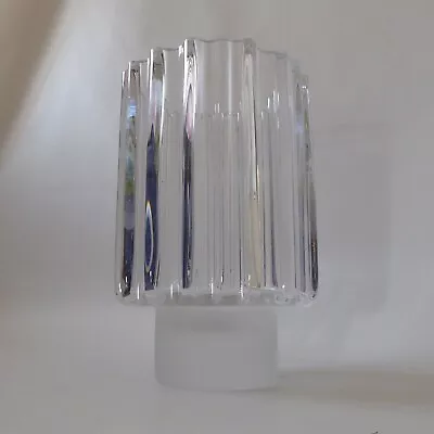 1963 Tapio Wirkkala For Rosenthal Vintage Art Glass Crystal Vase Cog Wheel 2511 • £70