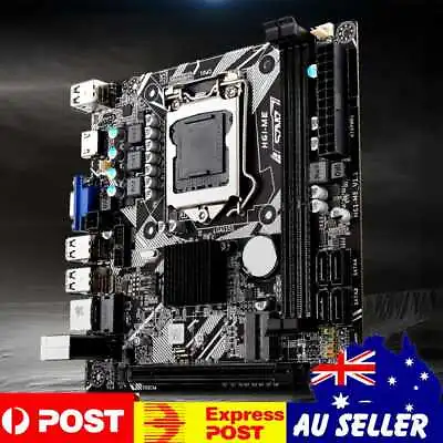 H61-ME Desktop Computer Motherboard DDR3 Memory 16GB Computer MainBoard • $49.99