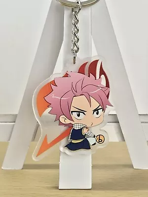 Natsu Dragneel Anime Keyring - Fairy Tail Double Sided Keychain  • £4.99