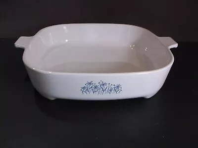 Sears Blue Flower MW 16 Microwave Browning Dish Made By Corning No Lid • $26.04