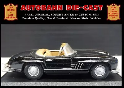 Vintage Mercedes-benz 300sl Roadster New 1:72 Scale Diecast Collectors Model Car • $12.50