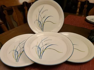 SET OF 4 - CORNING CORELLE COASTAL BREEZE - 10 1/4  DINNER PLATES - Retired Mint • $29.99