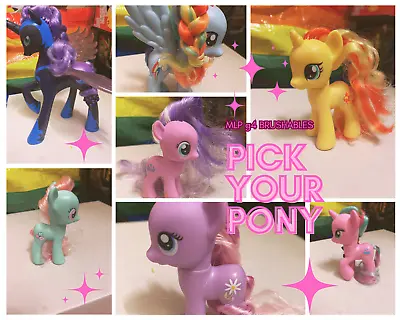 ✨Pick Your Pony ✨My Little Pony G4 Brushable Multilisting Rare Exclusives HTF • $7.36