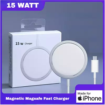 Genuine Fast Wireless Charger MagSafe For IPhone 15Pro Max 14 13 12Pro Max USB C • £8.99