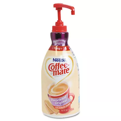 Coffee Mate Sweetened Original Liquid Creamer 50.7 Oz. (85288) NES11341 • $28