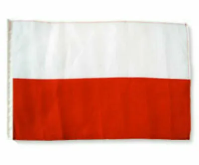 12x18 12 X18  Poland Polish (Plain) Sleeve Flag Boat Car Garden • £6.22