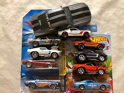 Hot Wheels 69 Ford Mustang Limited Ed. Muscle Machines Real Riders Garage Lot • $6.99