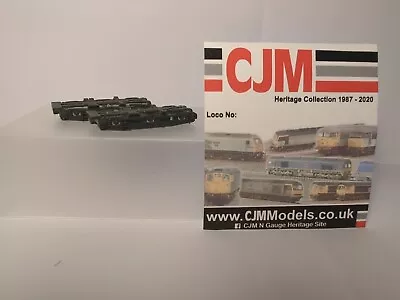 Cjm N Gauge Heritage Collection Class 60 Bogie Pair Replacement New • £15