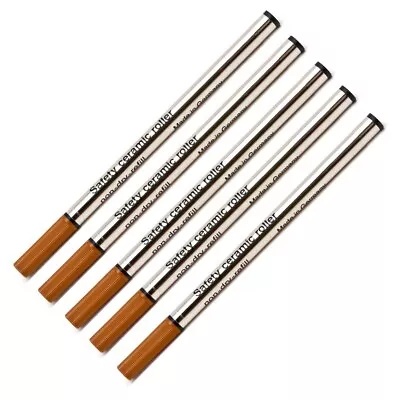 5 Rollerball Pen Refills For Waterford Rollerball Pens Made In Germany RF/36 • $15.95