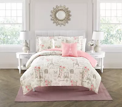 Studio Home Adult Collection Motif Novelty Paris Full/Queen New • $67.98