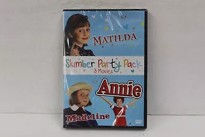 3 Film Family Collection: Annie/Madeline/Matilda (DVD 2017 2-Disc Set) NEW • $6.49