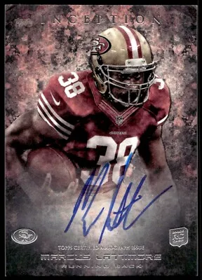 2013 Topps Inception Marcus Lattimore 121 Mint Rc Autograph San Francisco 49ers • $4