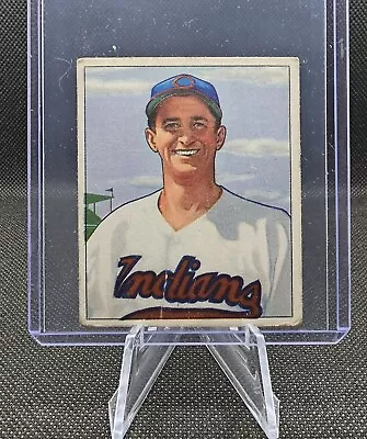 1950 Bowman Mickey Vernon (James On Card) #132 Cleveland Indians  • $5.25