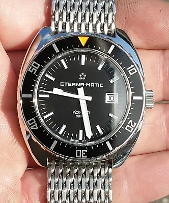 £1250 • Buy Eterna Matic Super Kontiki 1973 Limited Edition Swiss ETA Automatic Divers Watch