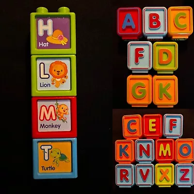 YOU PICK Vtech Replacement Letter Blocks Sit To Stand Alphabet Train 2-Sided • $3.99