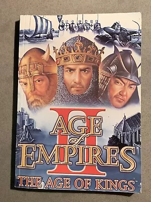 Vintage Age Of Empires II The Age Of Kings Microsoft PC Game Book Guide • $20