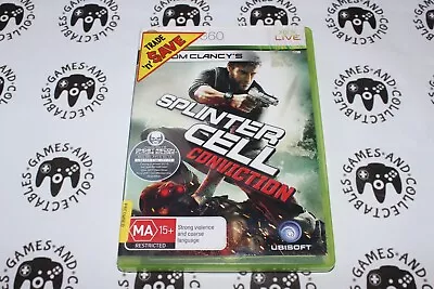 Microsoft Xbox 360 | Tom Clancy's Splinter Cell - Conviction | OzShop • $11.99