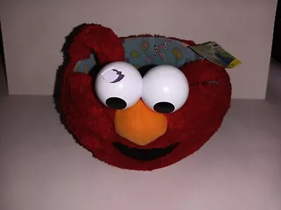 Sesame Street Workshop Elmo Easter Egg Basket Red Head Soft Plush Damaged Eye • $9.99