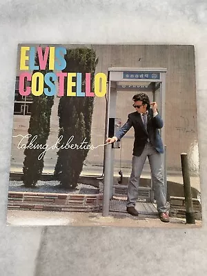 ELVIS COSTELLO  Taking Liberties  1980 Columbia JC 36839 Vinyl LP Record • $14.95