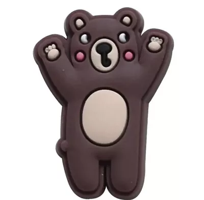 £1.50 • Buy Jibbitz Croc Shoe Charms Uk Bear Teddy Brown