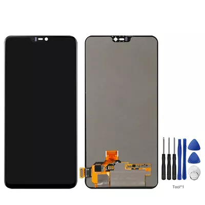 OLED Touch Screen Digitizer For Huawei OnePlus 6 With Frame Display Repair Parts • $11.48