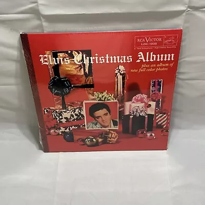 Elvis Christmas Album LOC 1035: 2003 Repress Red Vinyl New In Plastic • $50