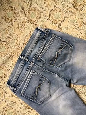 Mudd Jeans Women's Designer Blue Size 3 Skinny Cute Denim Pants Style Nice Jeans • $11.21