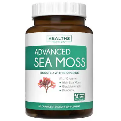 Advanced Irish Sea Moss (Non-GMO) Supports Digestion & Immune Health - Organic & • $11.97