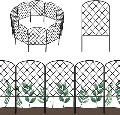 10 Pcs Fences Garden Fence Animal Barrier Flowerbed Lawn Wire Fencing Decorative • $26.75