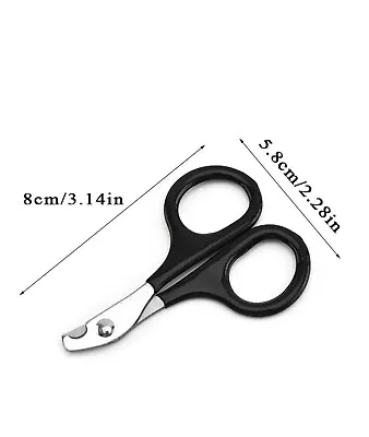 Rabbit Nail Cutter Clipper Cat Nail Claw Grooming Scissors • £3.99