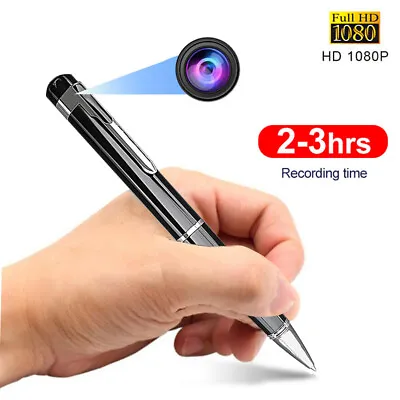 £21.95 • Buy Mini Camera Pen HD 1080P Video Voice DV/DVR Camcorder Recorder Pinhole Cam Pen