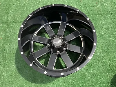 1 Moto Metal 962 22x14 Gloss Black Wheels 6x135 Ford F-150 • $295