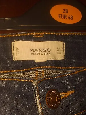 Mango Alice Straight Jeans Size 38 • £3