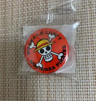 One Piece Pirate Flag  MONKY D LUFFY Can Badge Pinback Button • $9.90