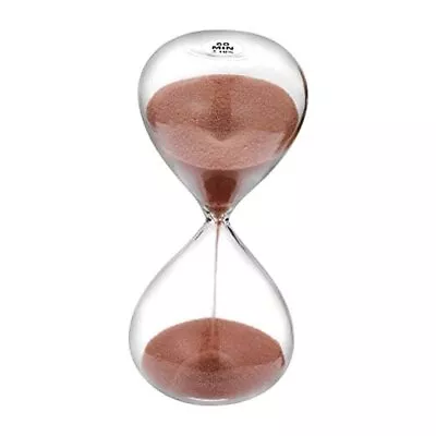 Hourglass 60 Minute Sand Timer Clock With Color Sand Large 60 Minute Cocoa • $16.82