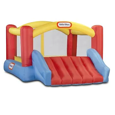 Little Tikes Jump 'n Slide Heavy-duty Inflatable Moon Bounce House Kids NEW • $306.31