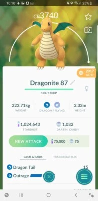 $8.99 • Buy Dragonite ✔ 3500CP+ ✔ TRADE ✔ Pokemon ✔ Legendary ✔ NON SHINY ✔ GO