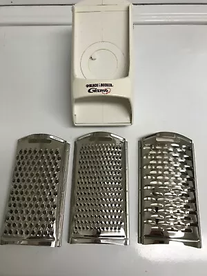 Gizmo Cordless Grater Black & Decker (no Adapter)  • $15.39