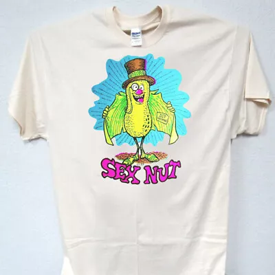 Mr Peanut  Sex  Nut Funny  Flashing Nut  Cool Men's T-Shirts All Size T-1606 • $14.99