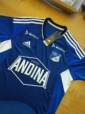 Adidas Millonarios FC Home Soccer Jersey 2023 Original Size S Brand New With Tag • $109.99